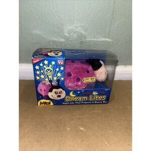 As Seen on TV ~ MINI DREAM LITES Pillow Pets Night-Lite LADYBUG